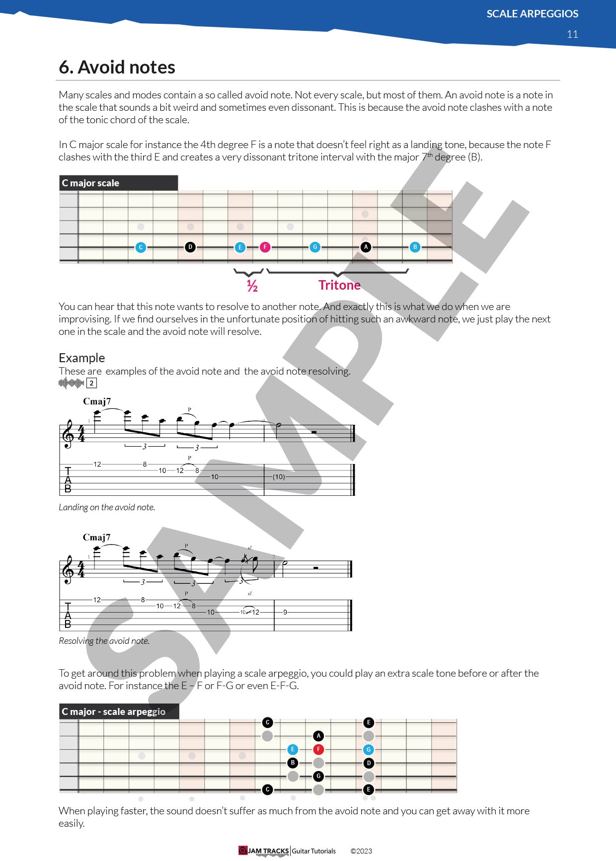 Scale Arpeggios