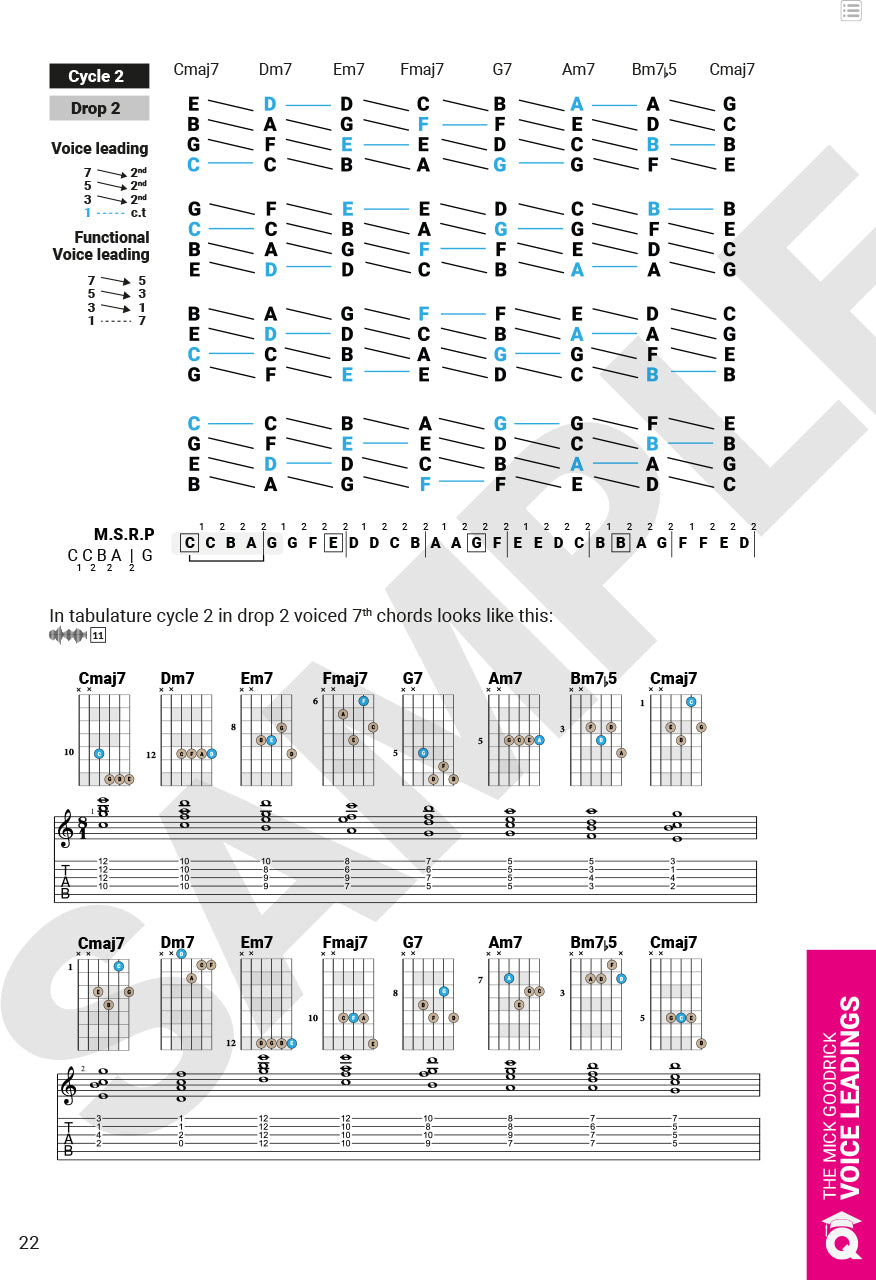 Mick Goodrick's ultimate voice leading practice routines