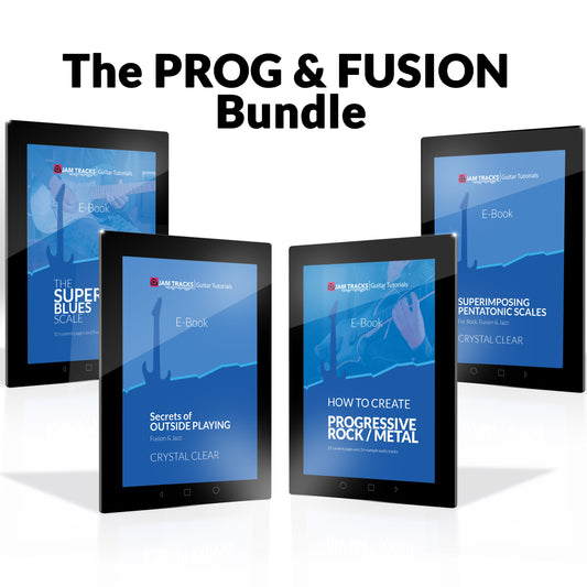 The Prog & Fusion E-book Bundle for Guitar