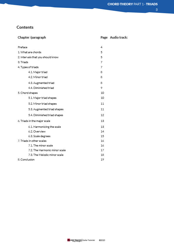 Chord Theory Part 1 - Triads