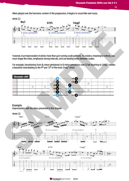 Remarkable Way to Improvise over the ii-V-I using Pentatonic scales