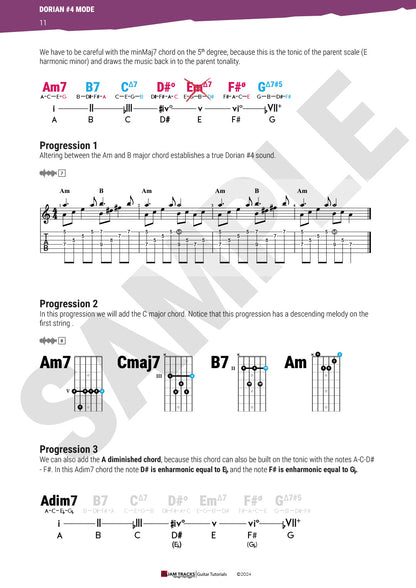 The Exotic Dorian #4 scale - practical applications