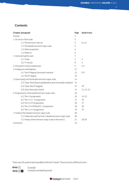 The double harmonic major scale