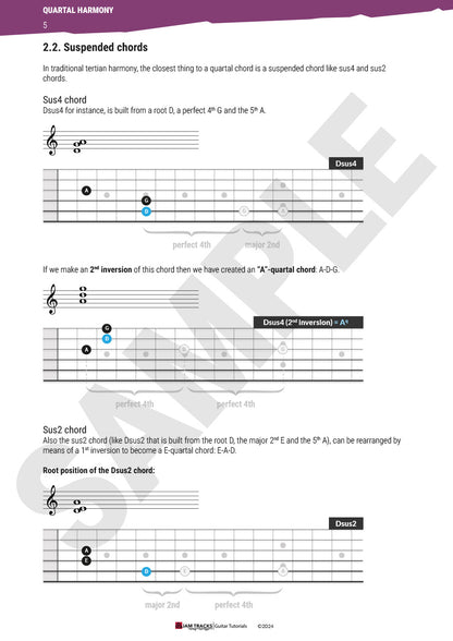 Quartal harmony and quartal chords