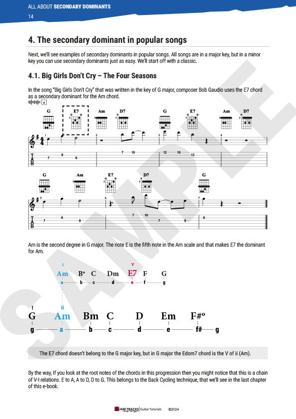 The Secondary Dominant