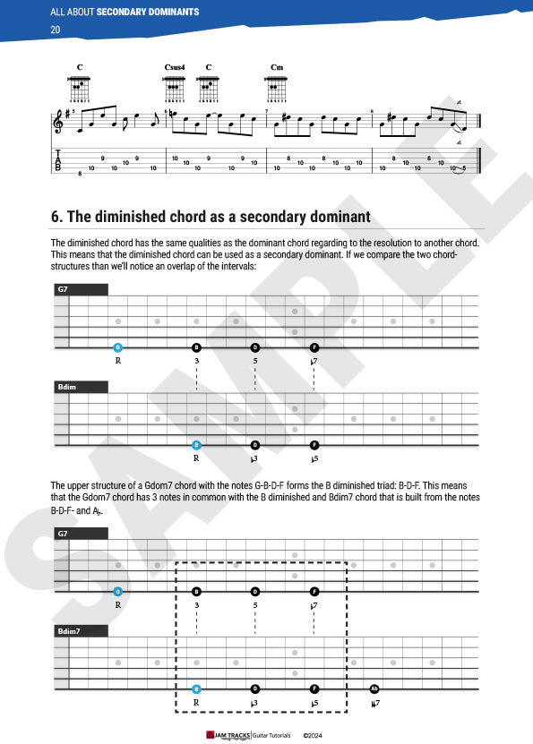 The Secondary Dominant