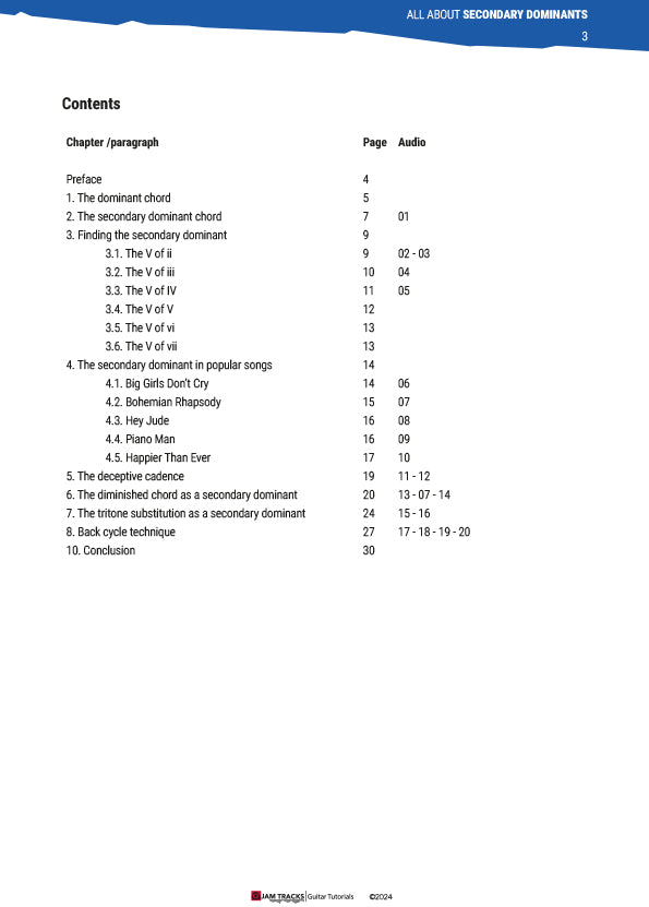 The Secondary Dominant