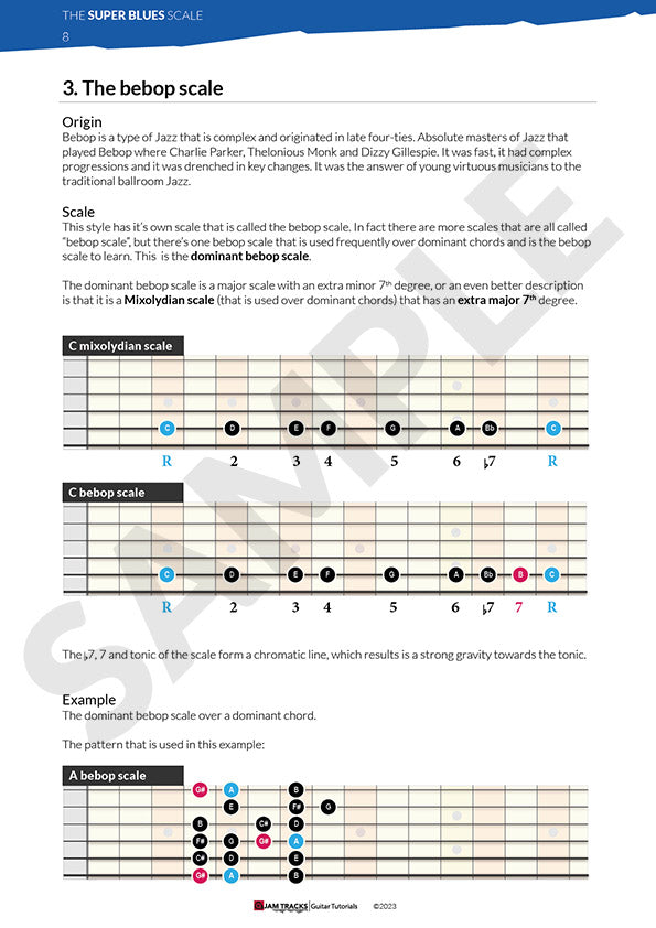 The Super Blues scale