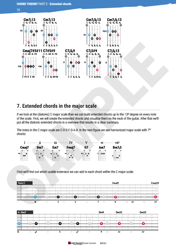 Chord Theory FULL COURSE for Guitar - Videos / E-books