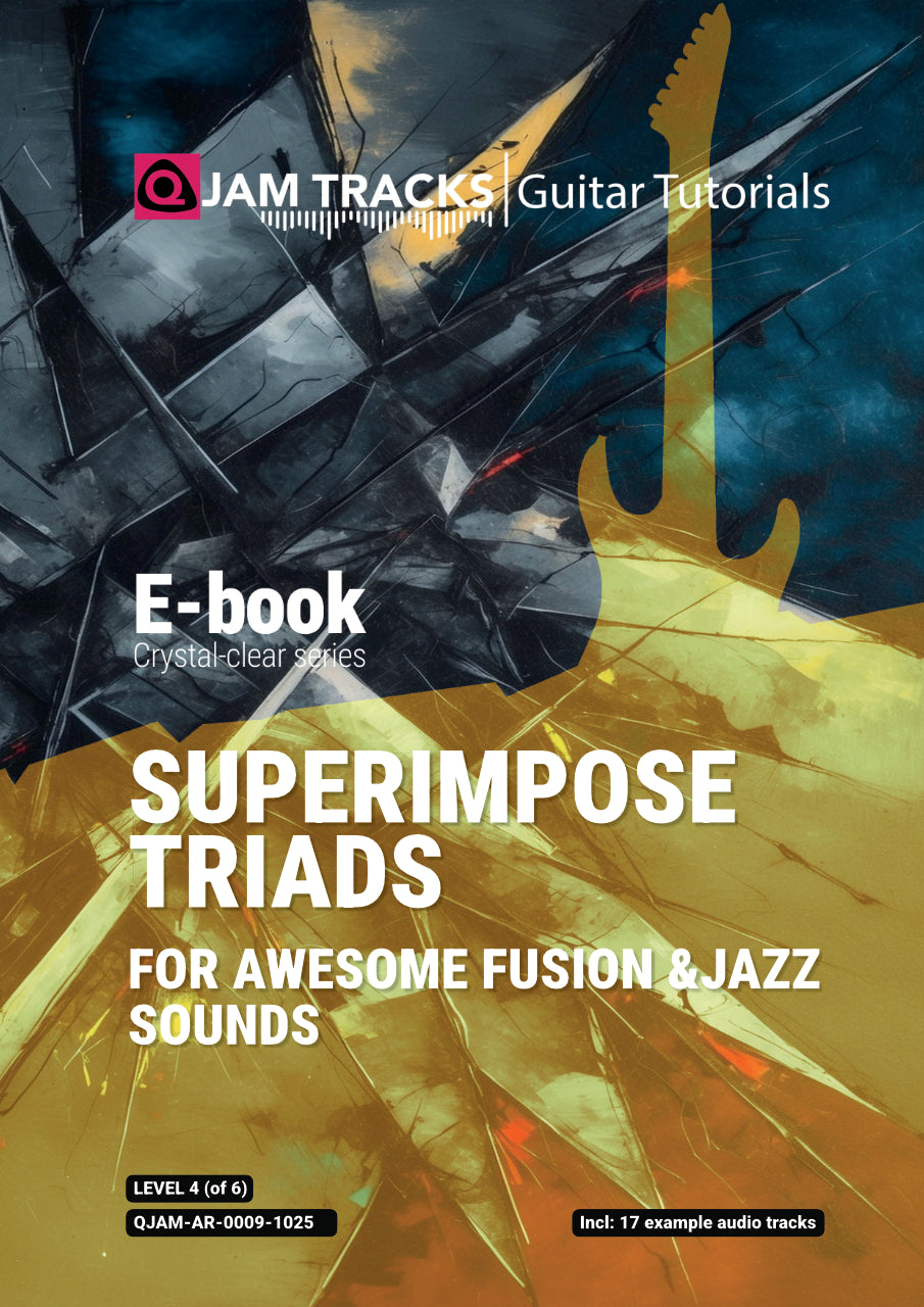 Superimpose triads over 7th chords - Advanced solo technique for Guitar
