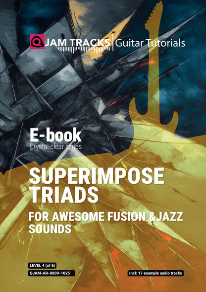 Superimpose triads over 7th chords - Advanced solo technique for Guitar