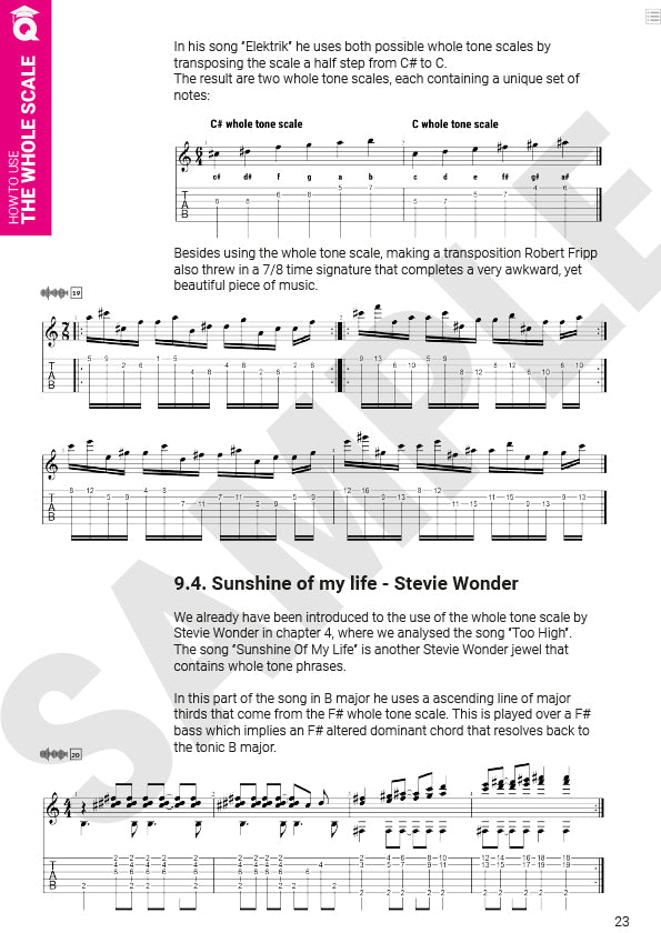 How To Use The whole Tone Scale - Guitar Lesson
