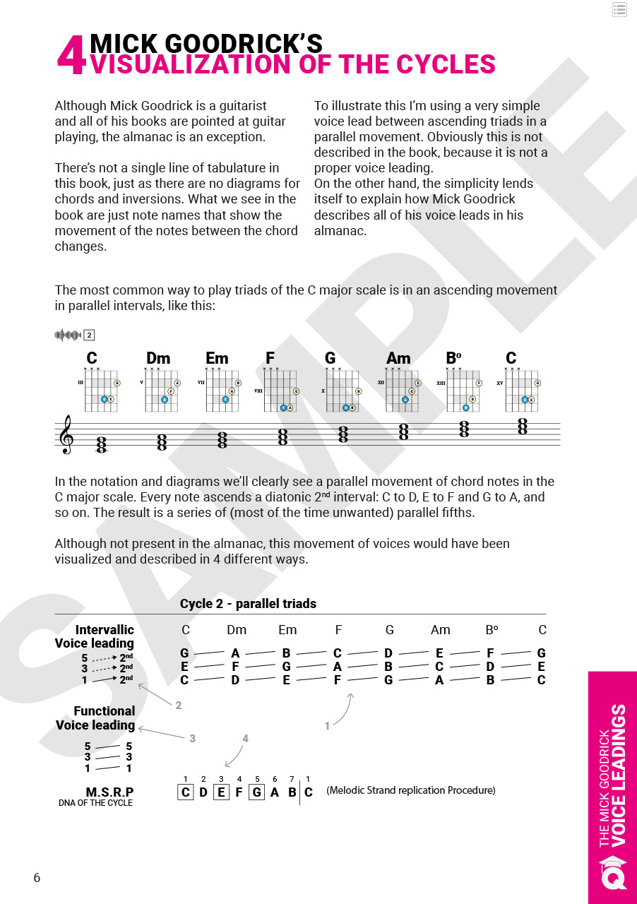 Mick Goodrick's ultimate voice leading practice routines