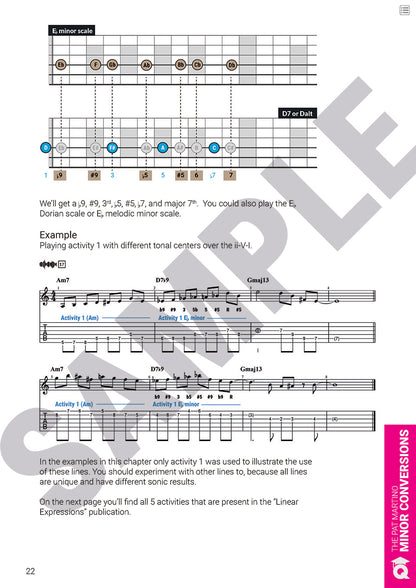 The Pat Martino Minor Conversion and Pat Martino lines
